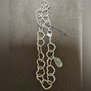 James Avery heart link bracelet